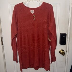 St. John's Bay Women's Rust Colored Sweater